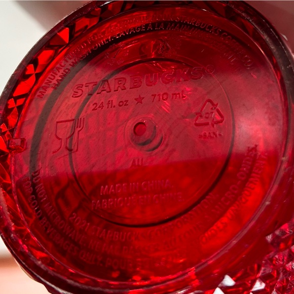 Starbucks | Red Jewelled Cup - Picture 7 of 7
